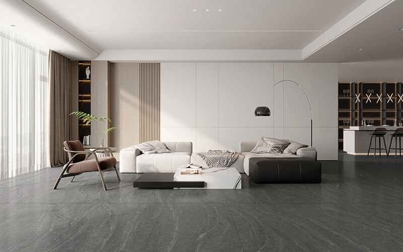 water-resistant porcelain tile
