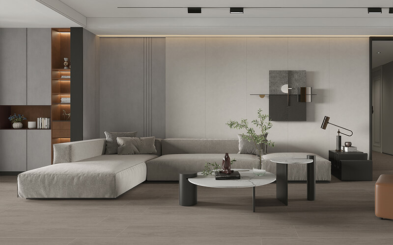 large format matte surface rustic tiles