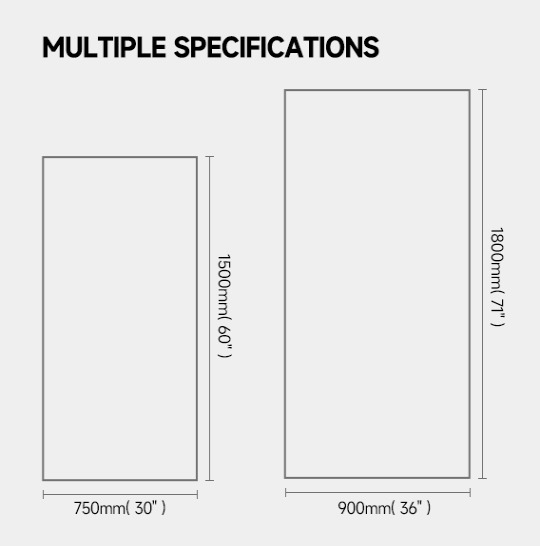 Multiple specifications matte tiles for shower floor